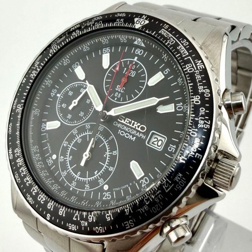Seiko 7t92 0cf0 cronografo - seiko, 7t92-0cf0