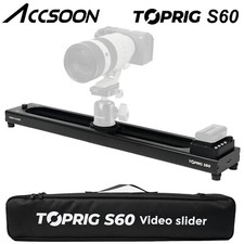 Telecamera motorizzata Accsoon Toprig S60 24"/60 cm video slider controllo time-lapse APP