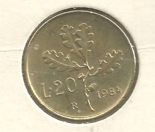 Repubblica italiana lire - italiana, 20