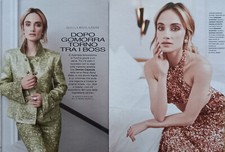 Italian Clipping Ritaglio 2022 DENISE CAPEZZA dopo Gomorra torno 3 PAGINE