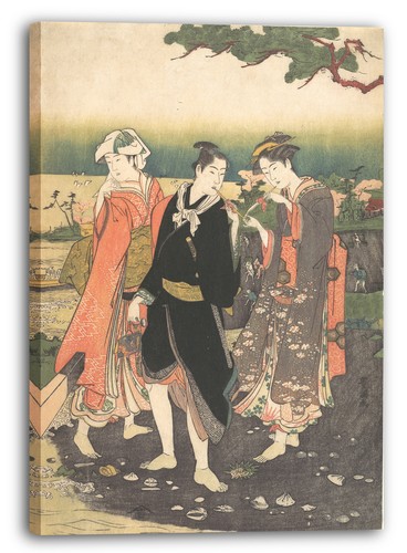 Tela cornice utagawa - tela/cornice,
