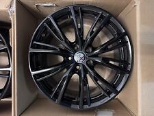 4 CERCHI IN LEGA ALFA ROMEO STELVIO R18 5x110 NERO LUCIDO
