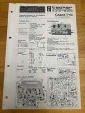Becker Autoradio Grand Prix