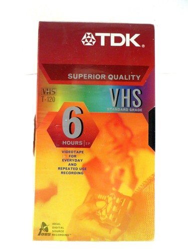 Nastri vhs tdk - confezione, da