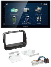 Autoradio Kenwood 2DIN Bluetooth MP3 USB DAB per Kia Carens 4 RP dal 2013