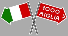STICKER DRAPEAUX 1000 MILLE