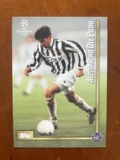 TOPPS THE LOST ROOKIE ALESSANDRO DEL PIERO JUVEChampions League Royal Crown Card