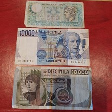 Vecchie Banconote Italiane In