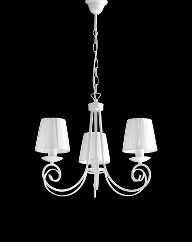 Lampadario luci shabby - 3,