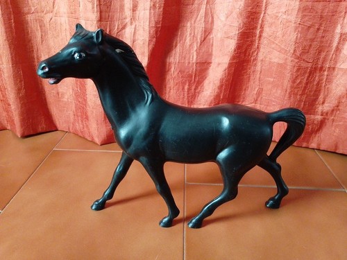 Big jim black horse - horse, [cavallo