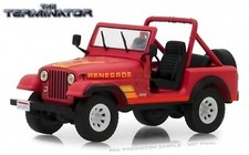 Greenlight 86533 The Terminator Jeep CJ-7 Renegade 1983 di Sarah Connor 1:43