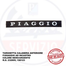 TARGHETTA PIAGGIO VESPA PER