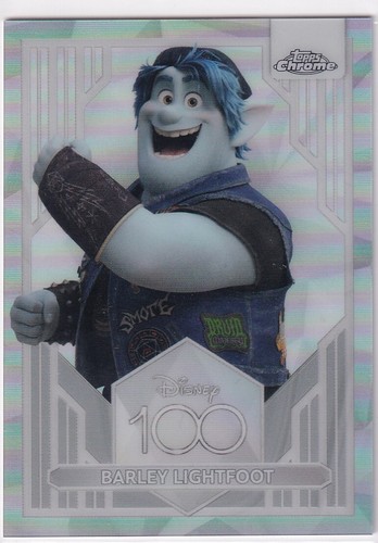 Topps disney chrome 100 card - topps,