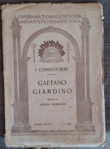 1924 marpicati condottieri - marpicati,