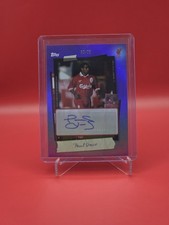 Scheda autografa Paul Ince