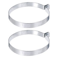 2Pcs Fence Ties, Galvanized