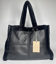 Borsa shopper grande RINO & PELLE gelsomino nera