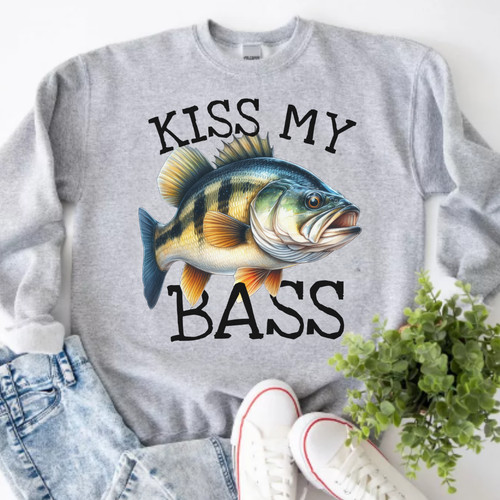 Felpa pesca kiss bass - da,