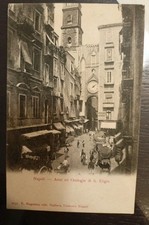 Fp Napoli Arco Ed Orologio S. Eligio VG Timbro Hotel Cava Tirreni