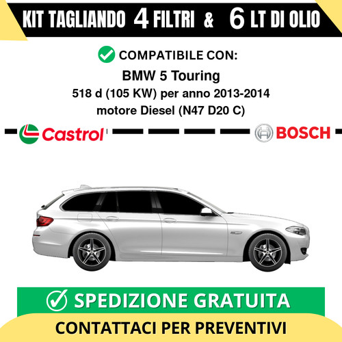 Tagliando filtri bosch - bosch, 6