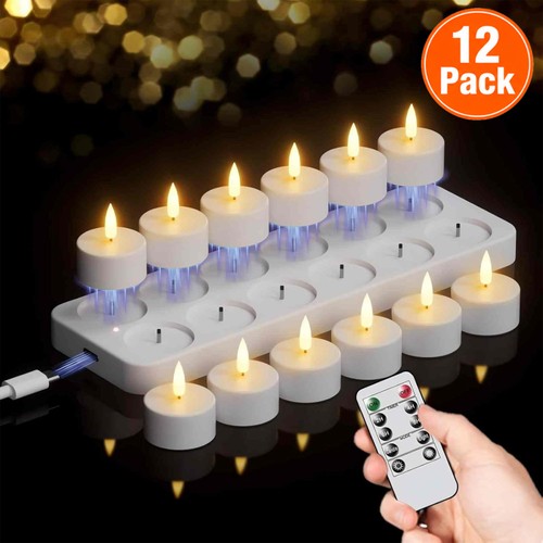 12x teiera led flamme con - 12x,