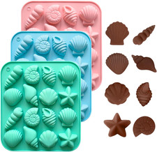 3 Pezzi Stampi in Silicone a