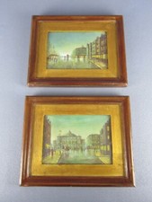2 OIL PAINTINGS MINIATURES