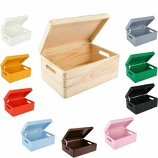 Scatola in legno con coperchio