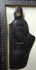 FONDINA ESTRAZIONE RAPIDA PELLE VEGA HOLSTER POLIZIA CARABINIERI RARITA'!!!