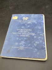 ISOTTA FRASCHINI ISTRUZIONI