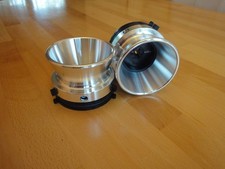 Adattatore NAB standard con calici in alluminio per bobine ReVox AKAI TEAC Pioneer Tandberg