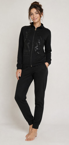 Tuta donna zip polsini - tuta,