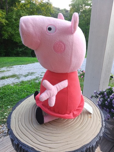 Peppa pig medium plush - peppa, 18”