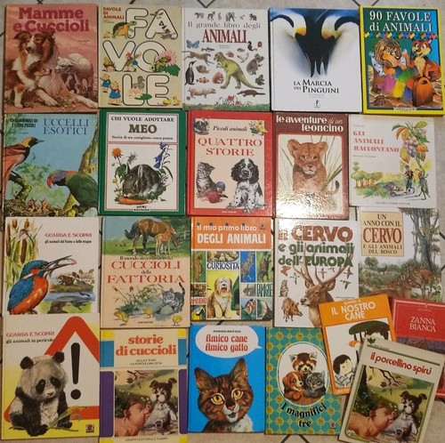 Lotto libri animali - lotto, 22