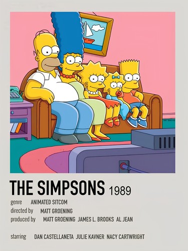 The simpsons poster 30 x - poster, cm.