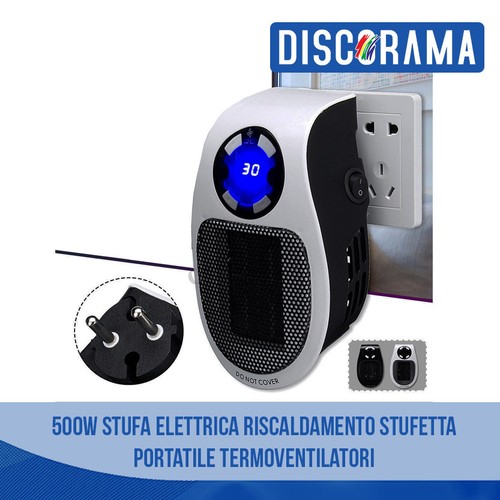 Stufa stufetta 500w elettrica - stufa,