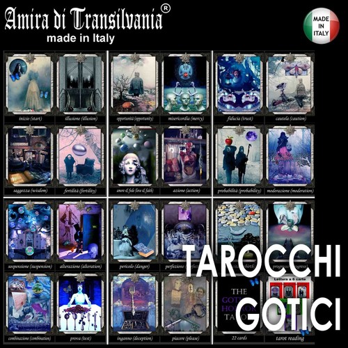 Tarocchi gotici mazzi - , carte