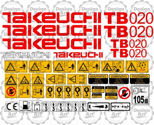 Takeuchi tb020 020 mini - takeuchi,