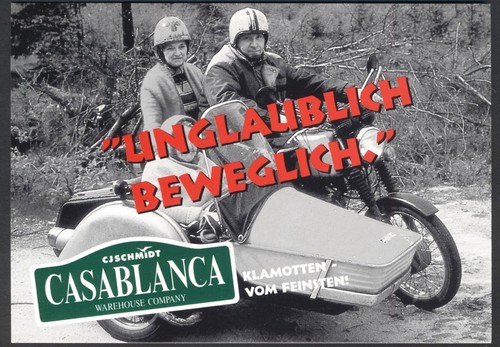 Promo postcard for - promo,