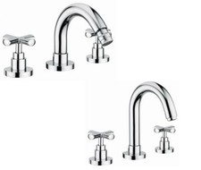 SET COMPLETO RUBINETTI 3 FORI