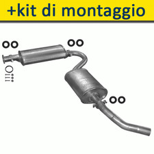 FIAT DUCATO II BUS 1.9 D 2.0 2.5 D 1994-2002 Il Sistema Di Silenziatori+