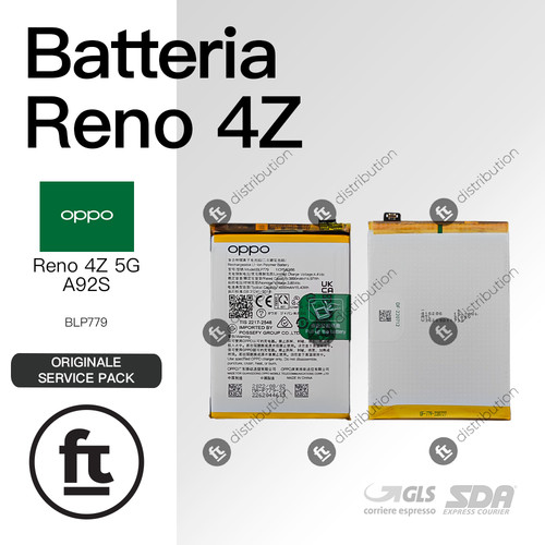 Oppo batteria reno a92s - batteria, 5g/