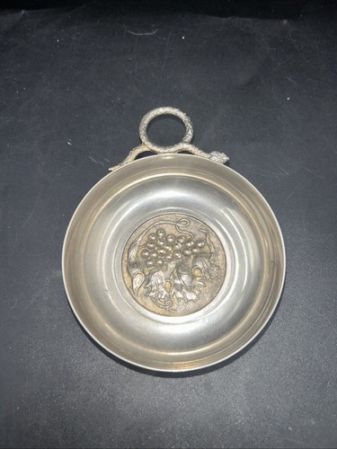 Vintage pewter wine tasting - vintage,