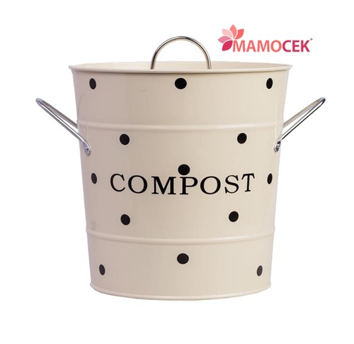 Compostiera secchio latta - compostiera,