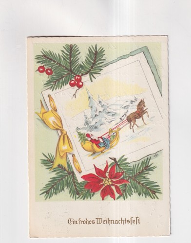 F3918 postcard natale - postcard,