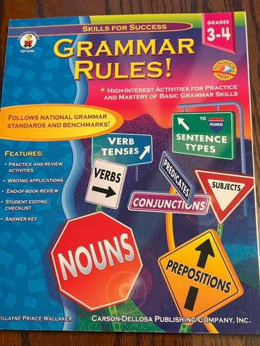 Grammar rules 4th grades - grammar,