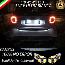 COPPIA LUCI TARGA 5 LED SMART