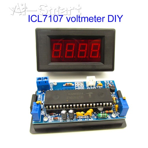 Icl7107 voltmetro kit - 5v,