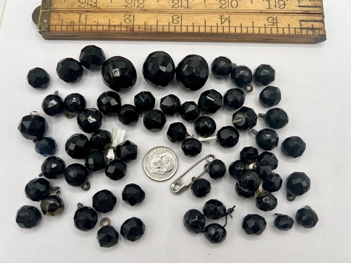 Lotto bottoni sfaccettati - 62,