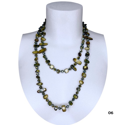 Collana lunga perle madreperla - lunga,